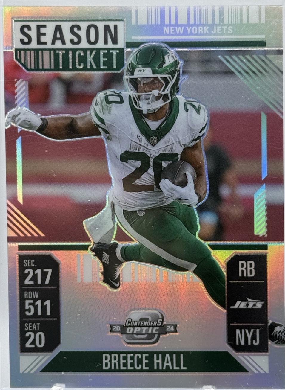 Breece Hall [Silver] #43