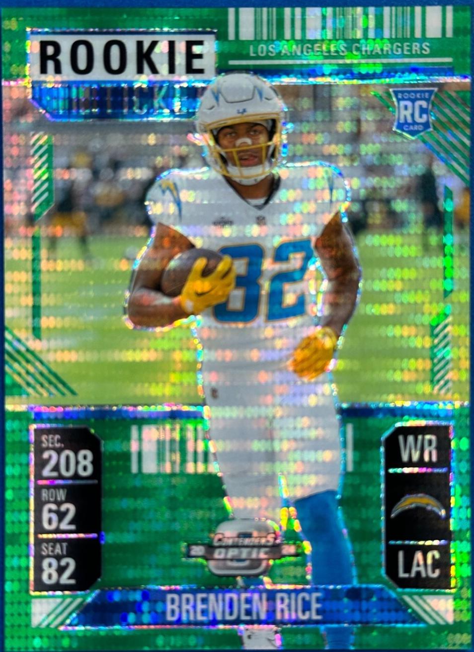 Brenden Rice [Green Pulsar] #64