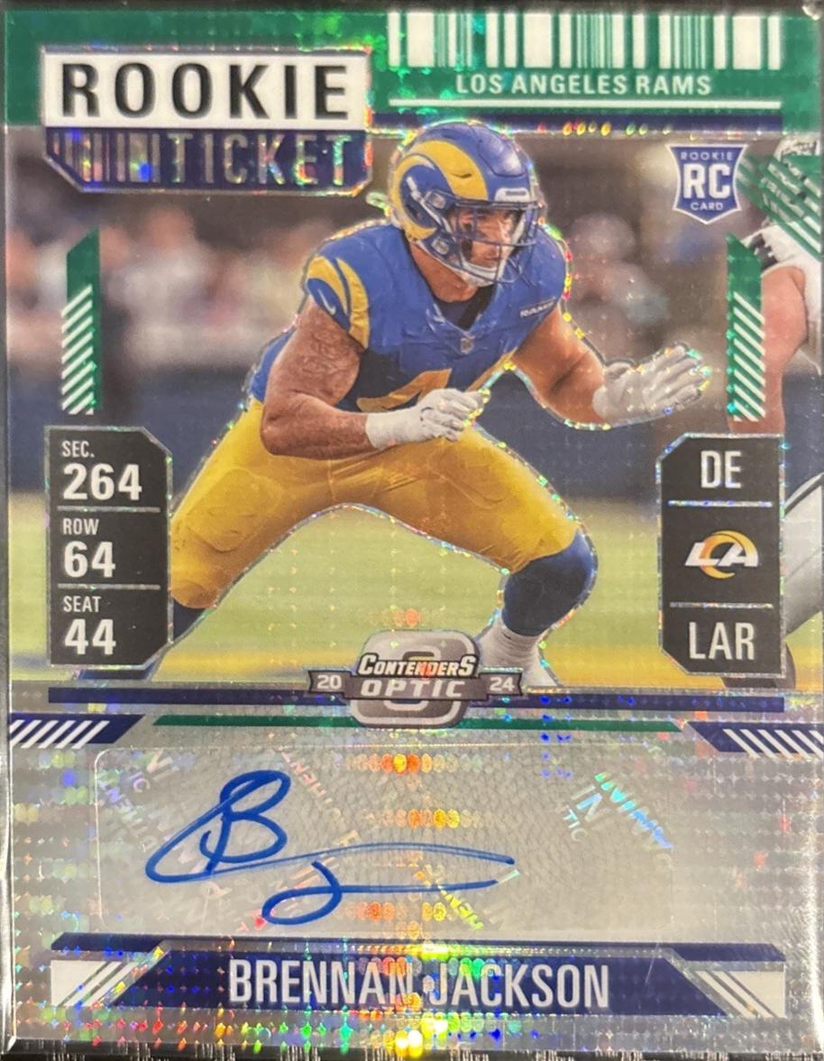 Brennan Jackson [Rookie Ticket Autograph Silver] #207