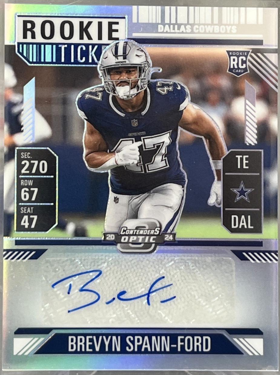 Brevyn Spann-Ford [Rookie Ticket Autograph Silver] #175