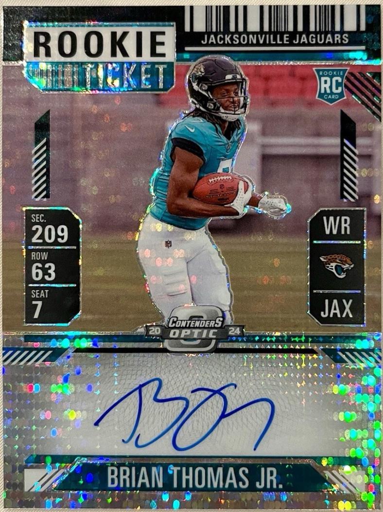 Brian Thomas Jr. [Black Pulsar Autograph] #103