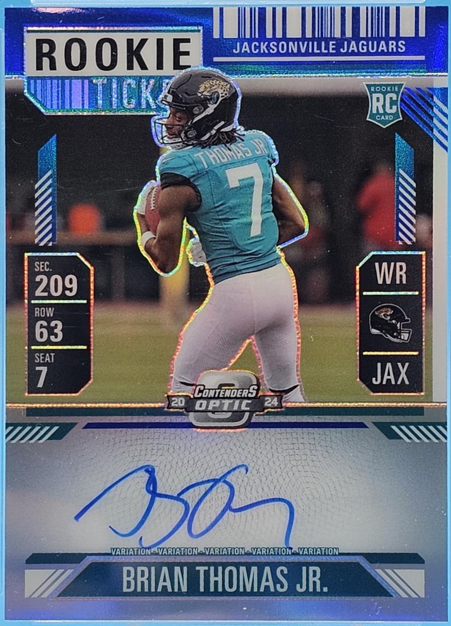 Brian Thomas Jr. [Blue Autograph] #103