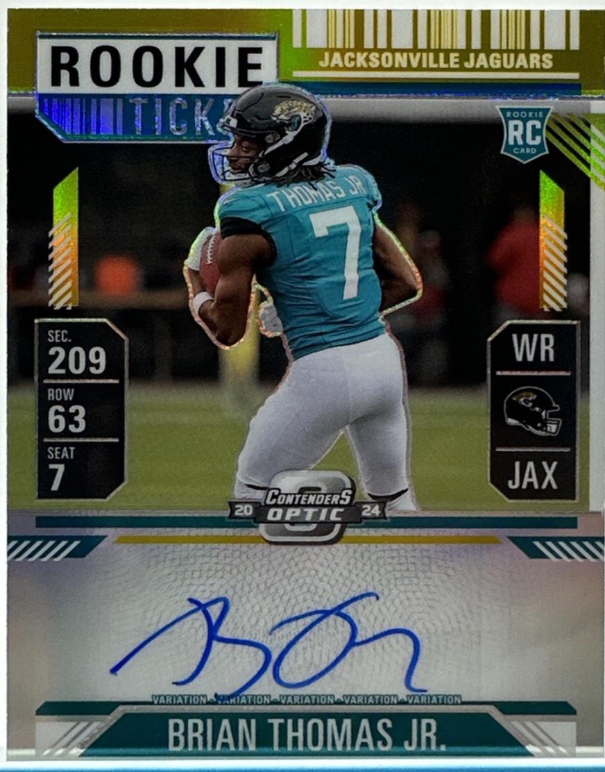 Brian Thomas Jr. [Gold Autograph] #103