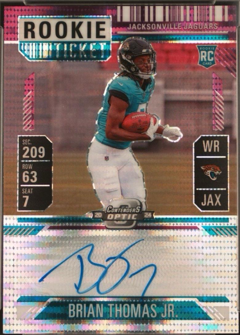 Brian Thomas Jr. [Purple Pulsar Autograph] #103