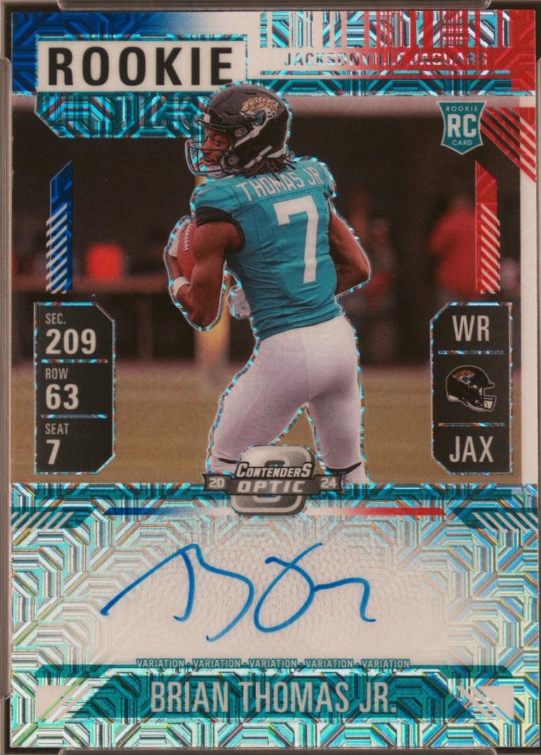 Brian Thomas Jr. [Red White Blue Autograph] #103