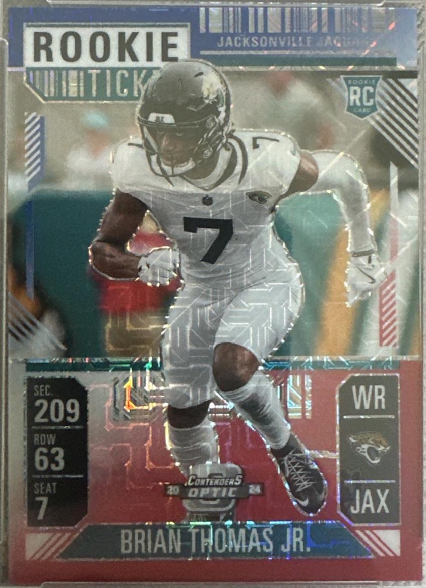 Brian Thomas Jr. [Red White Blue] #65