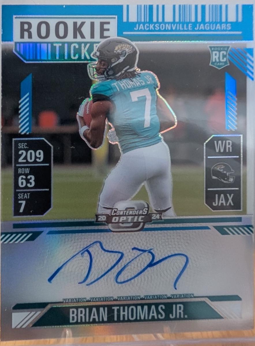 Brian Thomas Jr. [Teal Autograph] #103