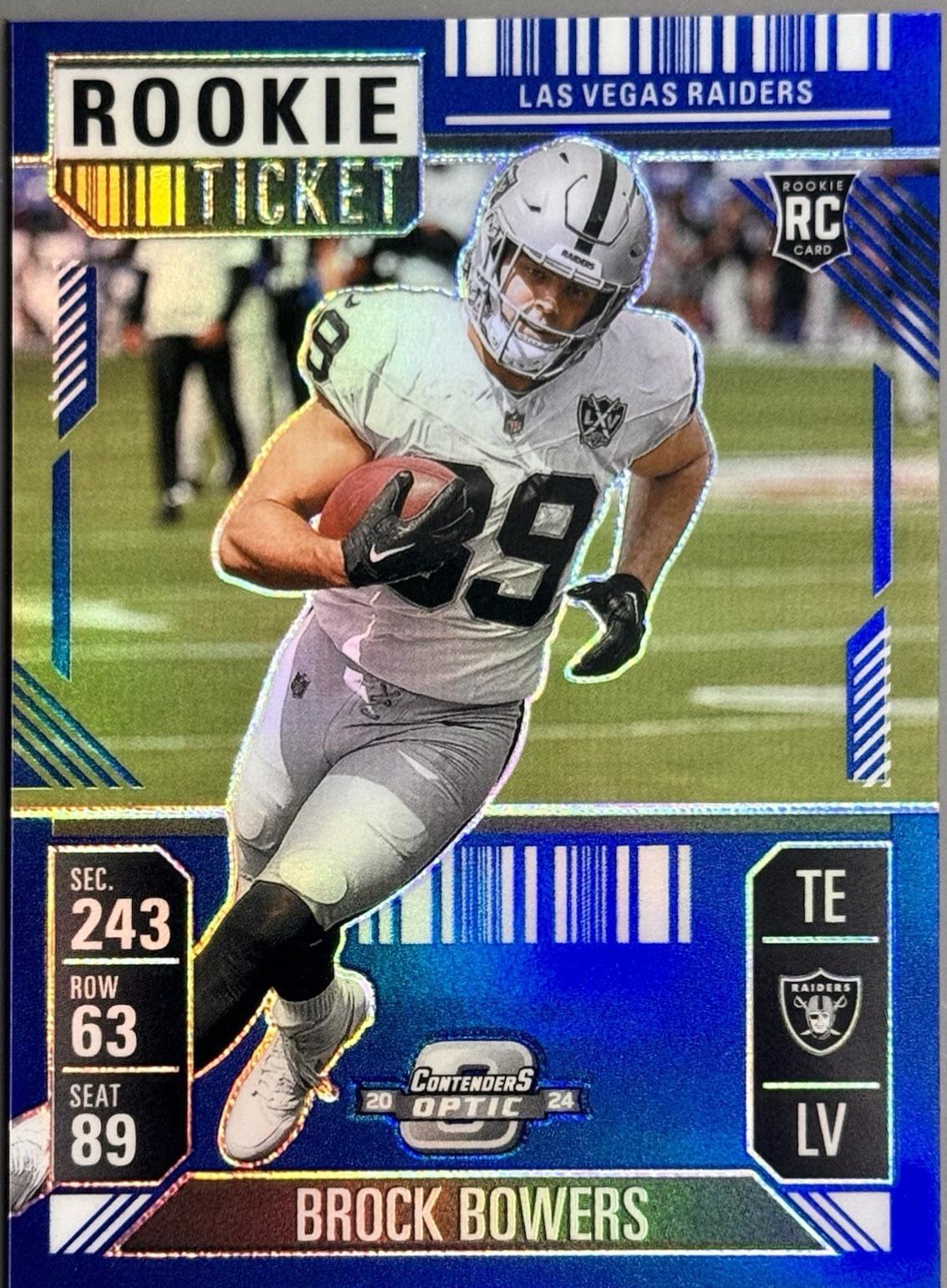 Brock Bowers [Blue] #66