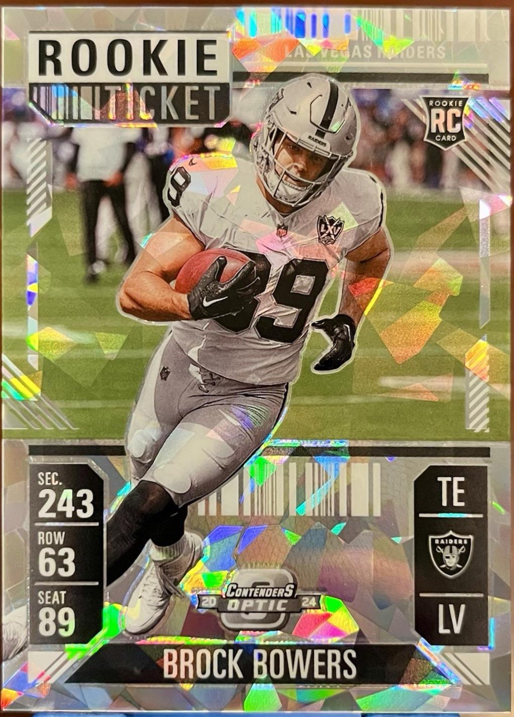 Brock Bowers [Cracked Ice] #66