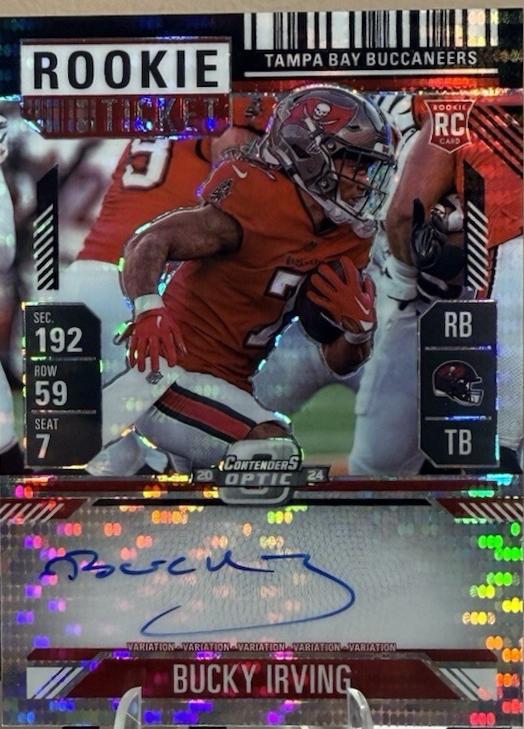 Bucky Irving [Black Pulsar Autograph] #122