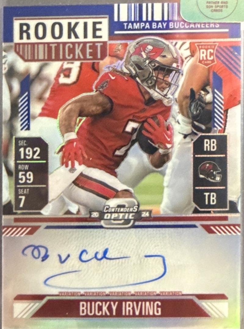 Bucky Irving [Blue Autograph] #122