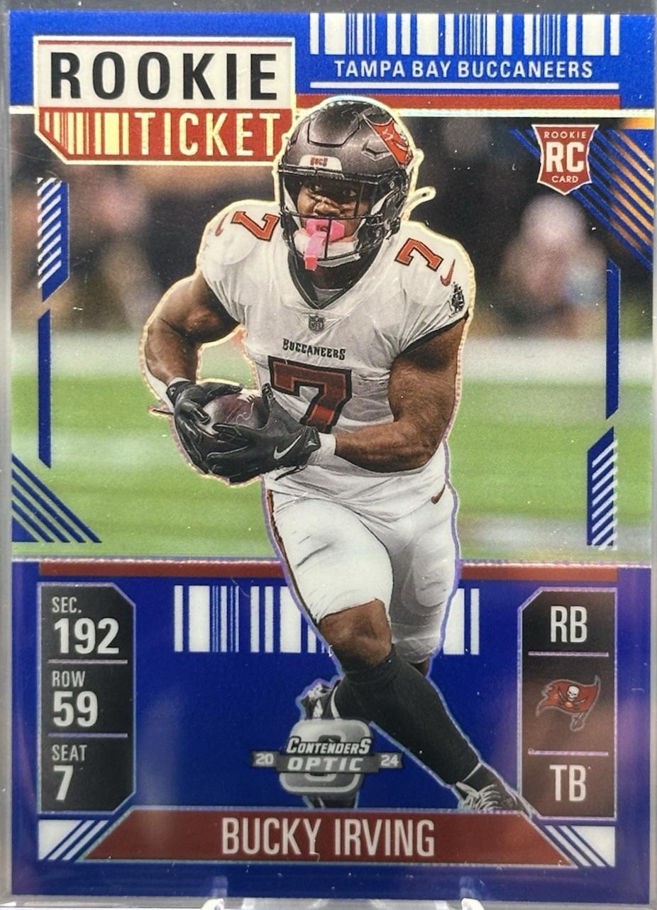 Bucky Irving [Blue] #67