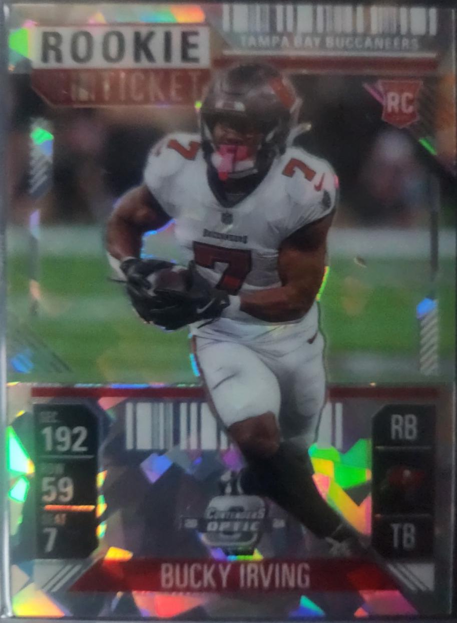 Bucky Irving [Cracked Ice] #67