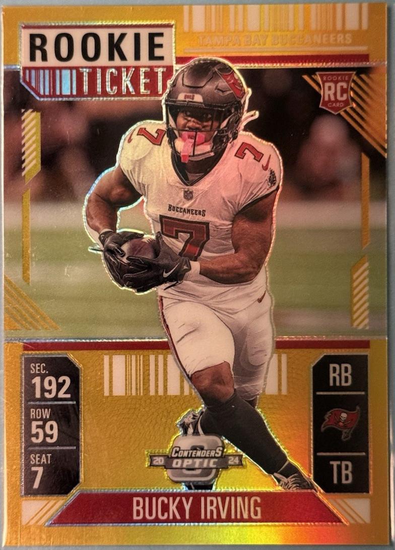 Bucky Irving [Gold] #122
