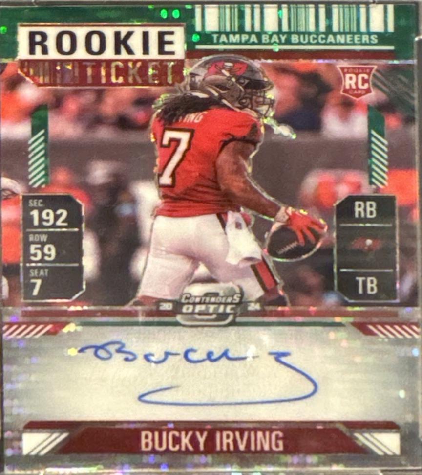 Bucky Irving [Green Pulsar Autograph] #122