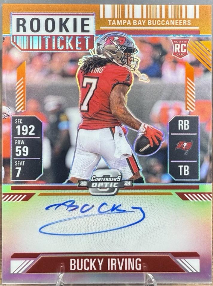 Bucky Irving [Orange Autograph] #122