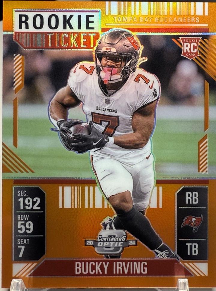 Bucky Irving [Orange] #67