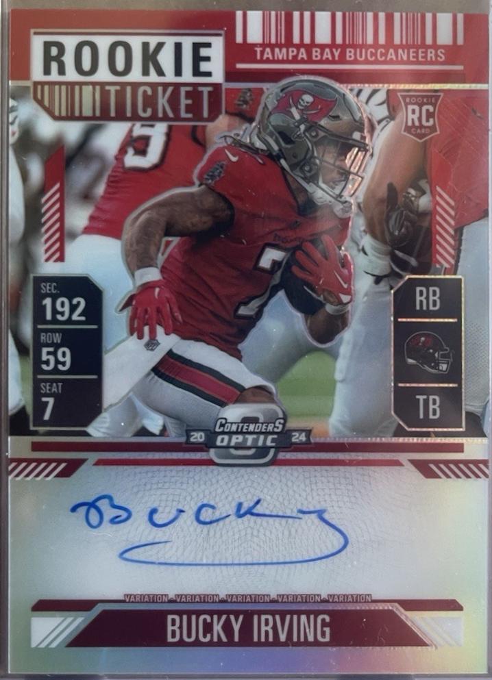 Bucky Irving [Red Autograph] #122