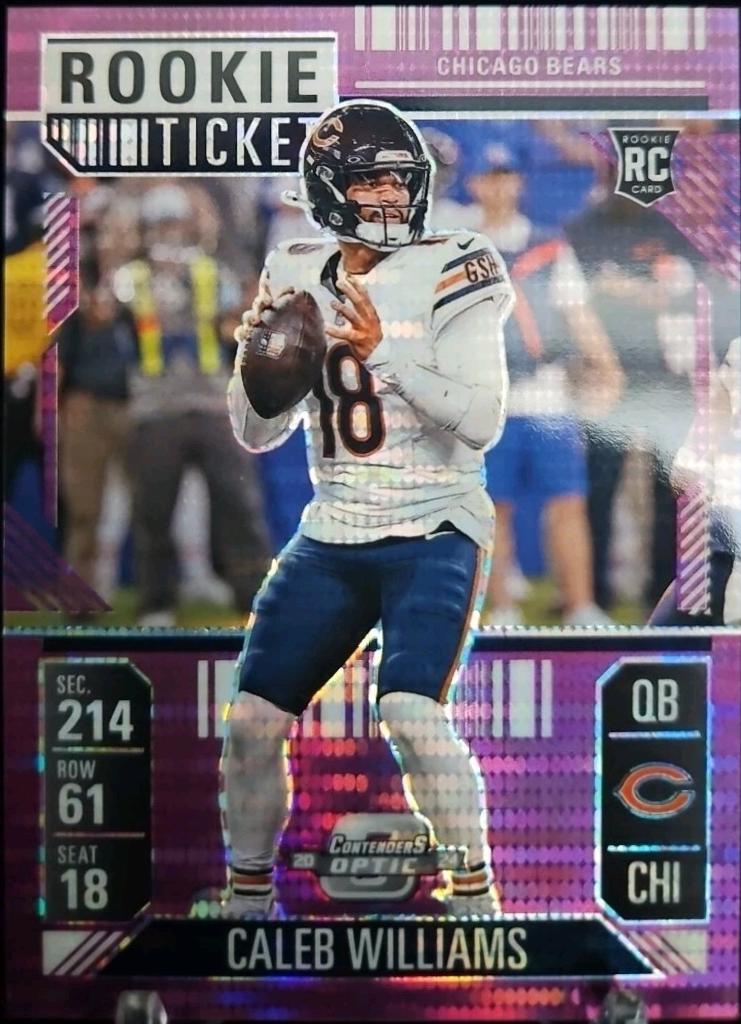 Caleb Williams [Purple Pulsar] #68