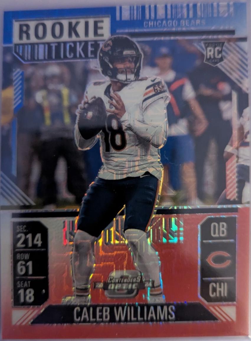 Caleb Williams [Red White Blue] #68