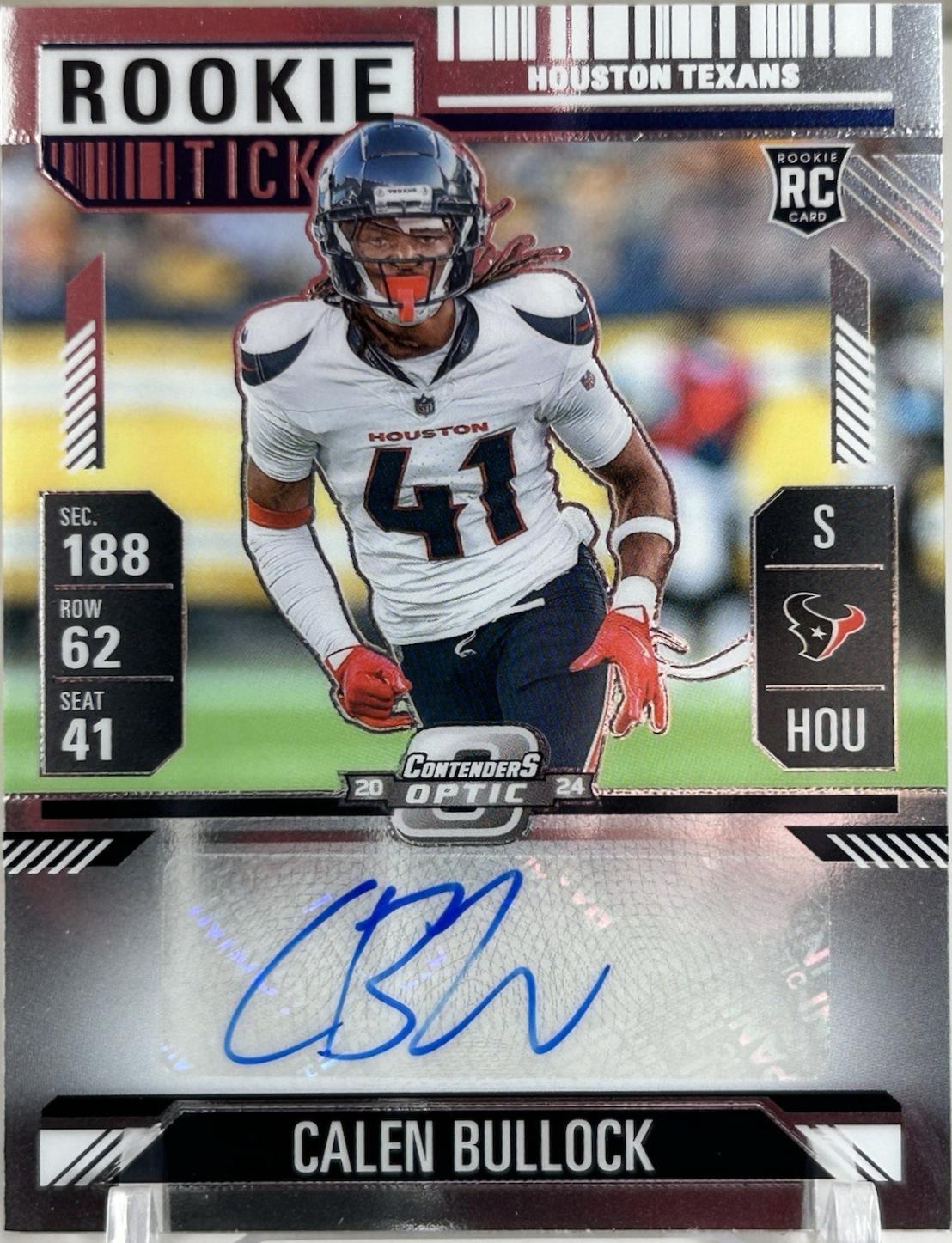 Calen Bullock [Rookie Ticket Autograph] #178
