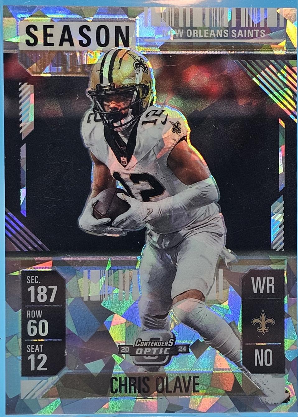 Chris Olave [Cracked Ice] #39