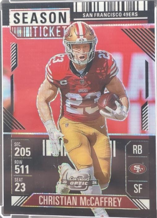 Christian McCaffrey [Black Pulsar] #49