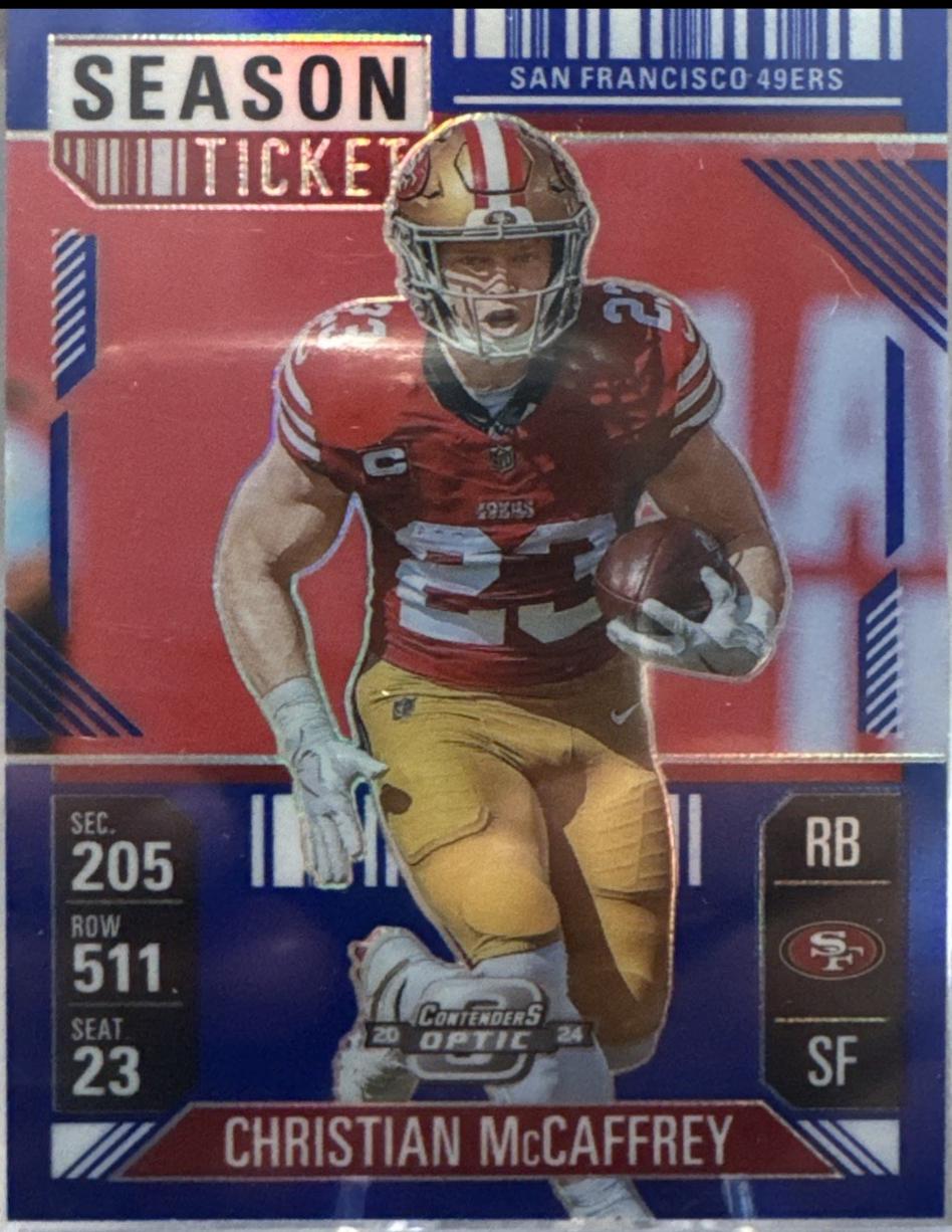 Christian McCaffrey [Blue] #49