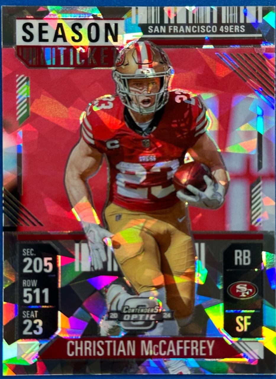 Christian McCaffrey [Cracked Ice] #49
