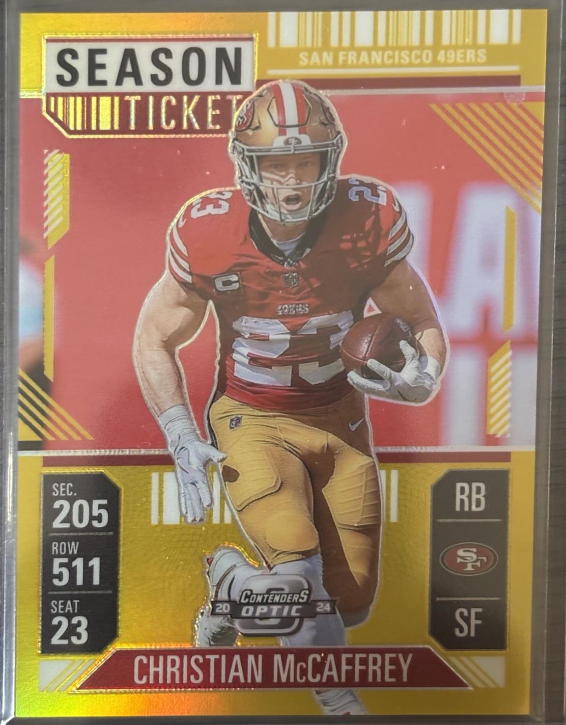 Christian McCaffrey [Gold] #49