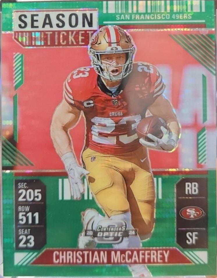 Christian McCaffrey [Green Pulsar] #49