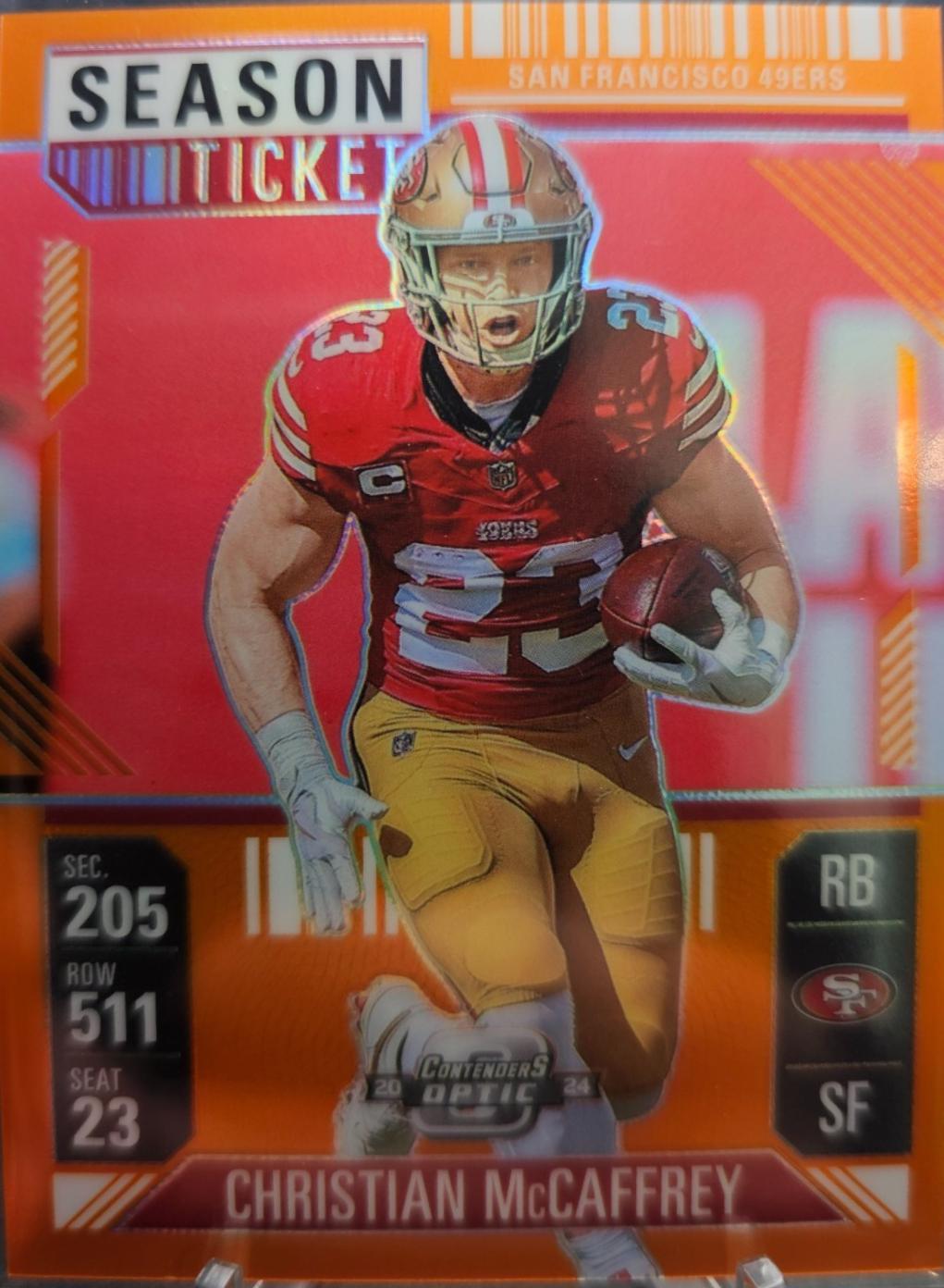 Christian McCaffrey [Orange] #49