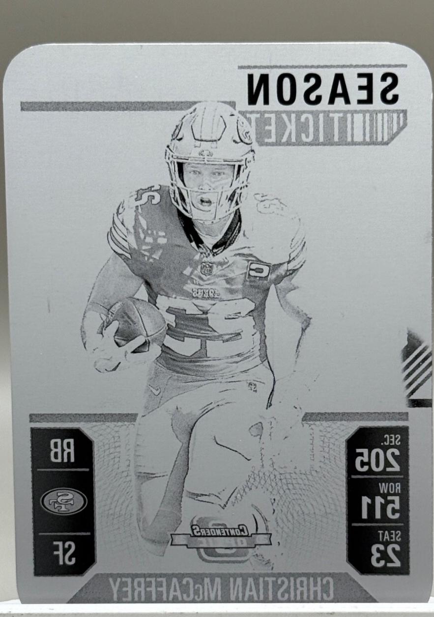 Christian McCaffrey [Printing Plate] #49