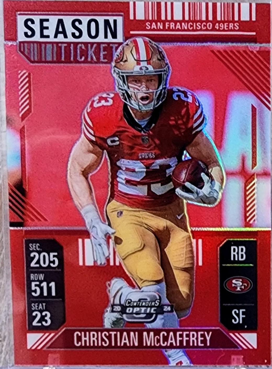 Christian McCaffrey [Red] #49