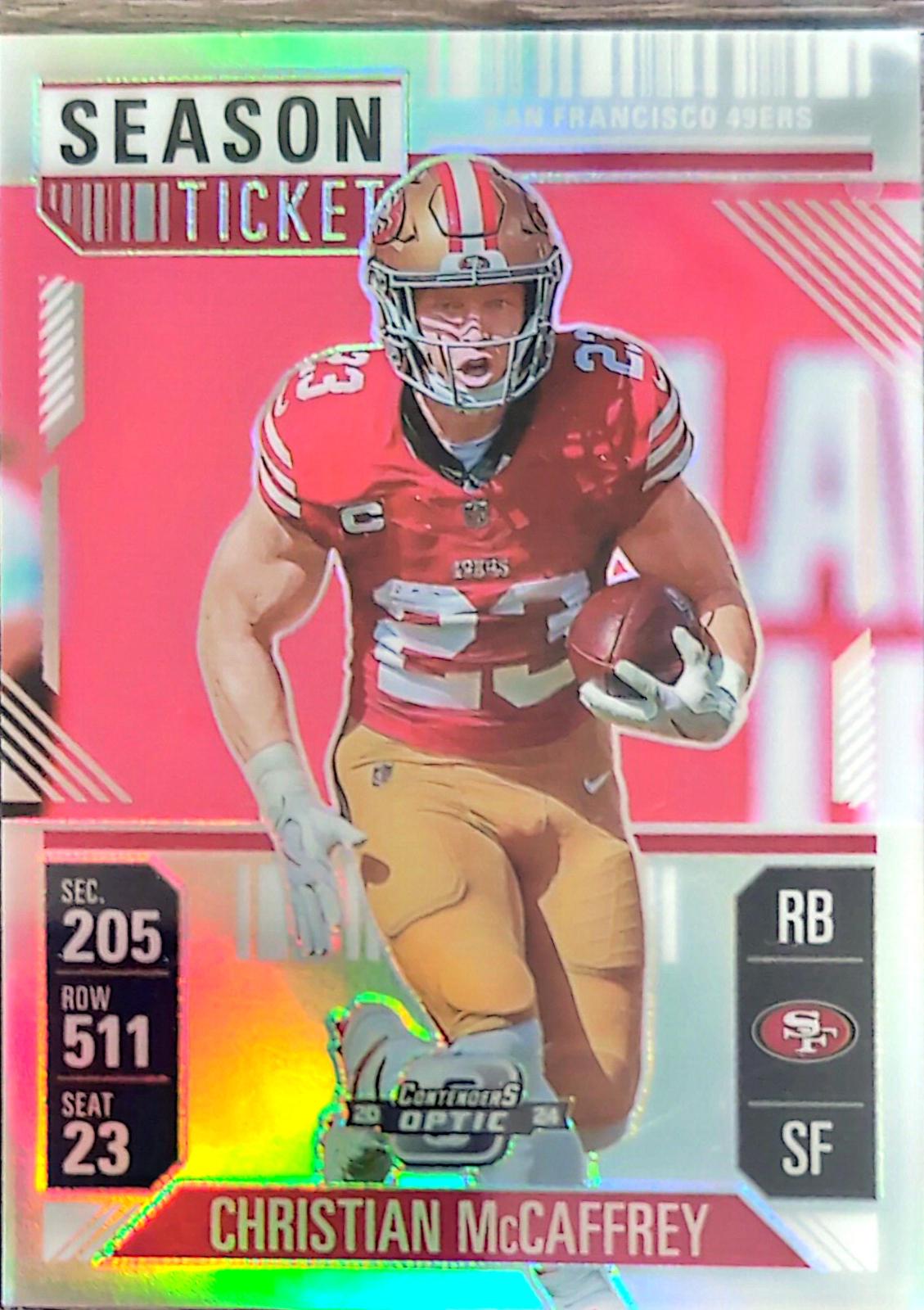 Christian McCaffrey [Silver] #49