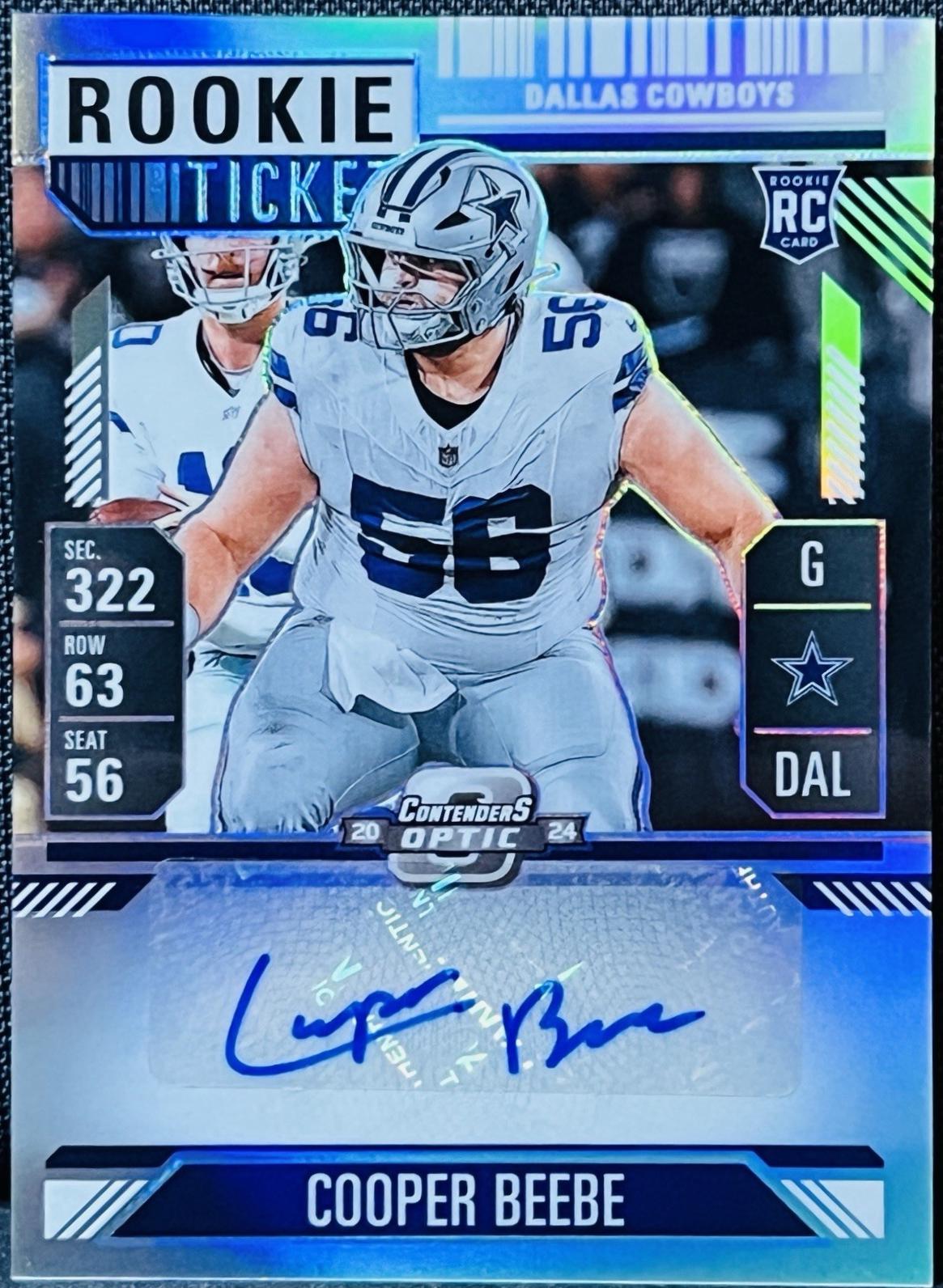 Cooper Beebe [Rookie Ticket Autograph Silver] #183