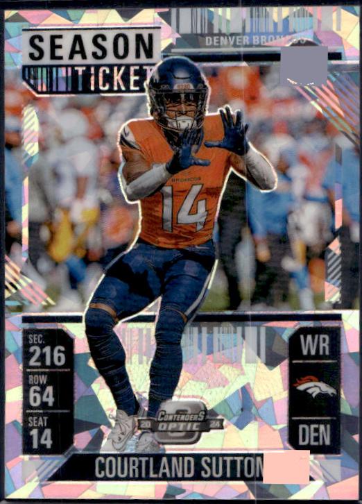Courtland Sutton [Cracked Ice] #16