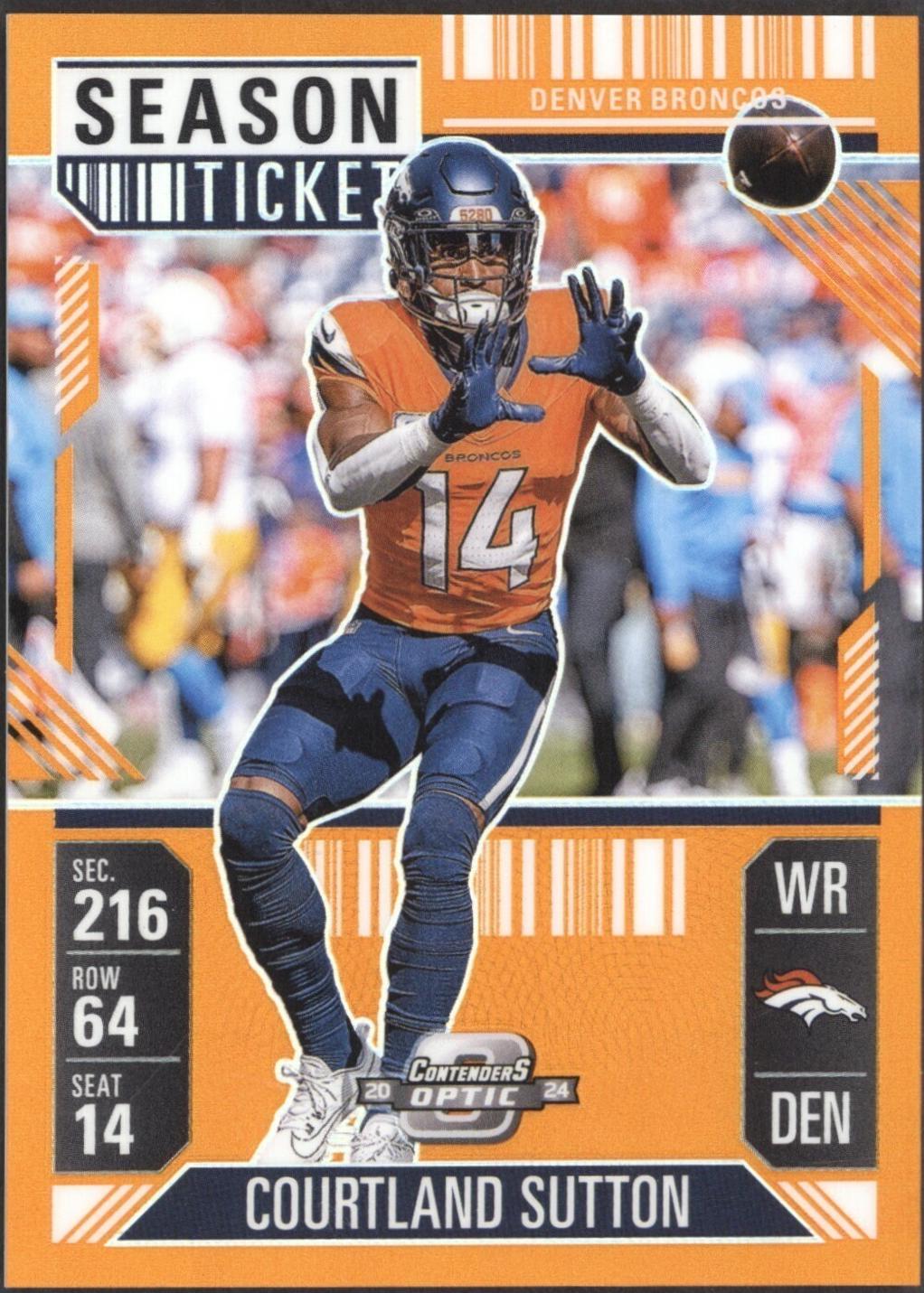 Courtland Sutton [Orange] #16