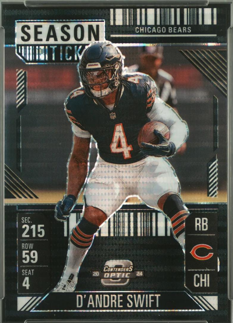 D'Andre Swift [Black Pulsar] #8
