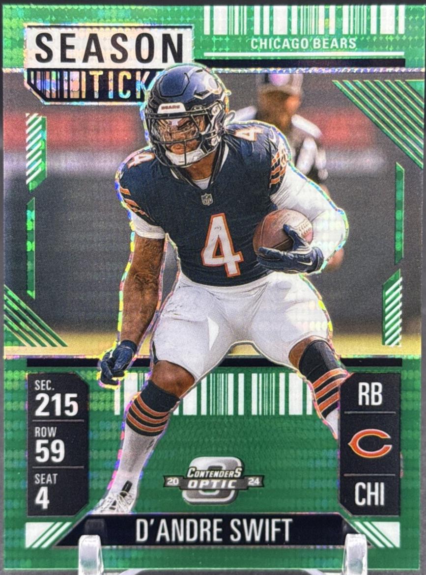 D'Andre Swift [Green Pulsar] #8