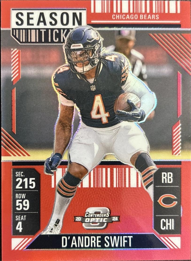 D'Andre Swift [Red] #8