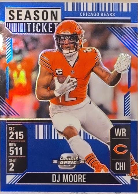 DJ Moore [Blue] #9