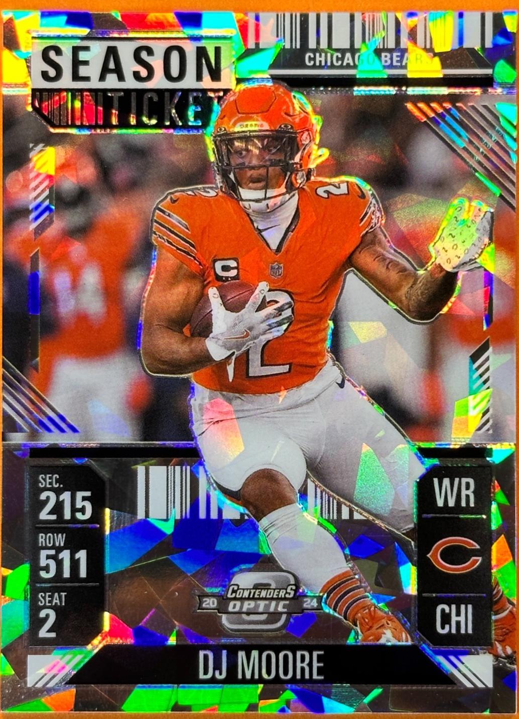 DJ Moore [Cracked Ice] #9