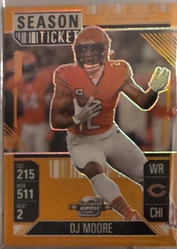 DJ Moore [Orange] #9