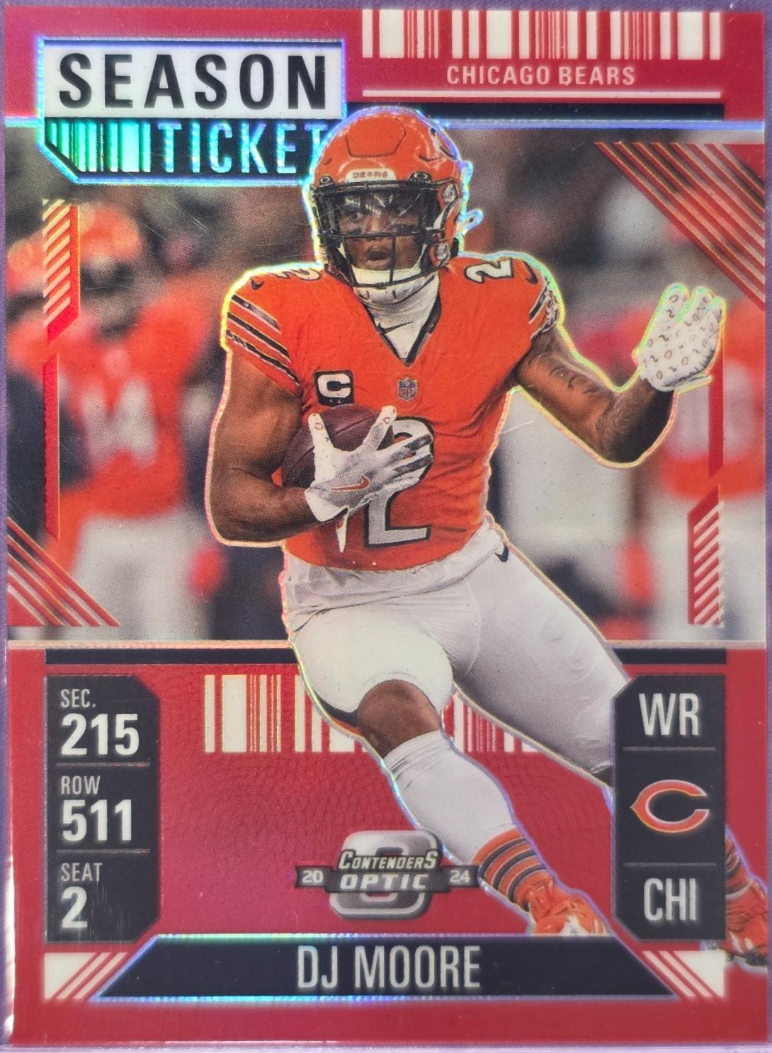 DJ Moore [Red] #9