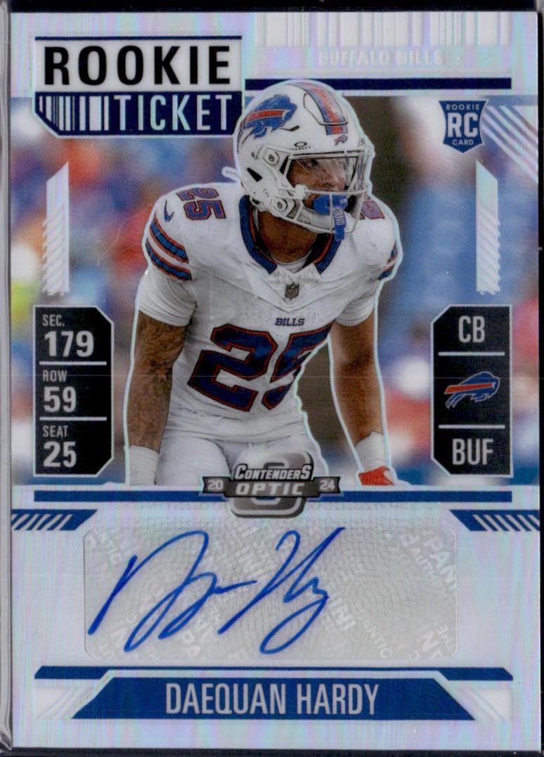 Daequan Hardy [Rookie Ticket Autograph Silver] #189