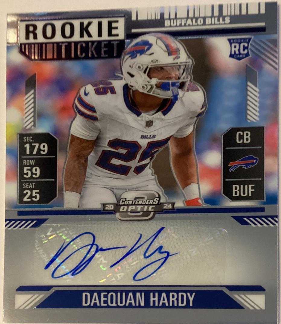 Daequan Hardy [Rookie Ticket Autograph] #189