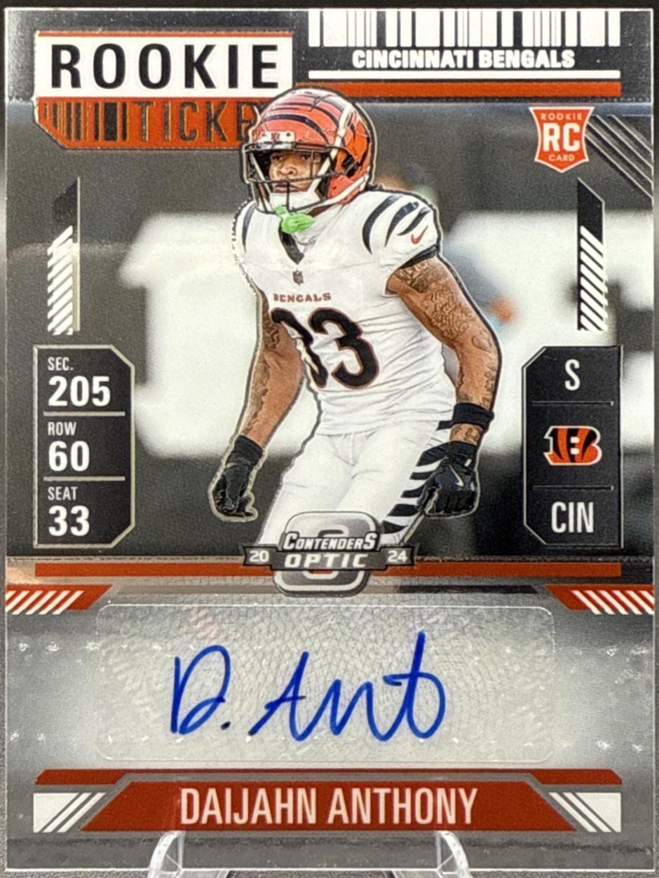 Daijahn Anthony [Rookie Ticket Autograph] #190
