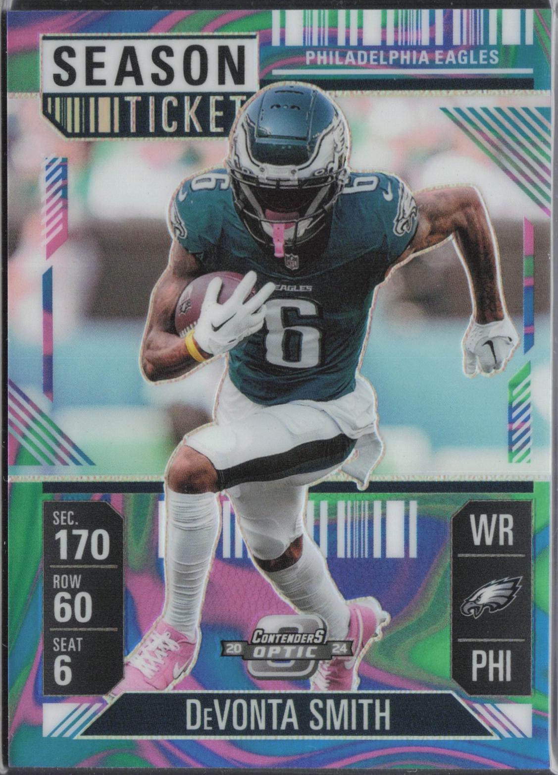 DeVonta Smith [Neon Marble] #45