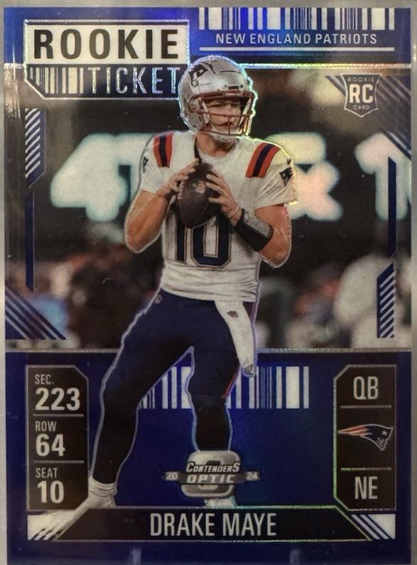 Drake Maye [Blue] #70